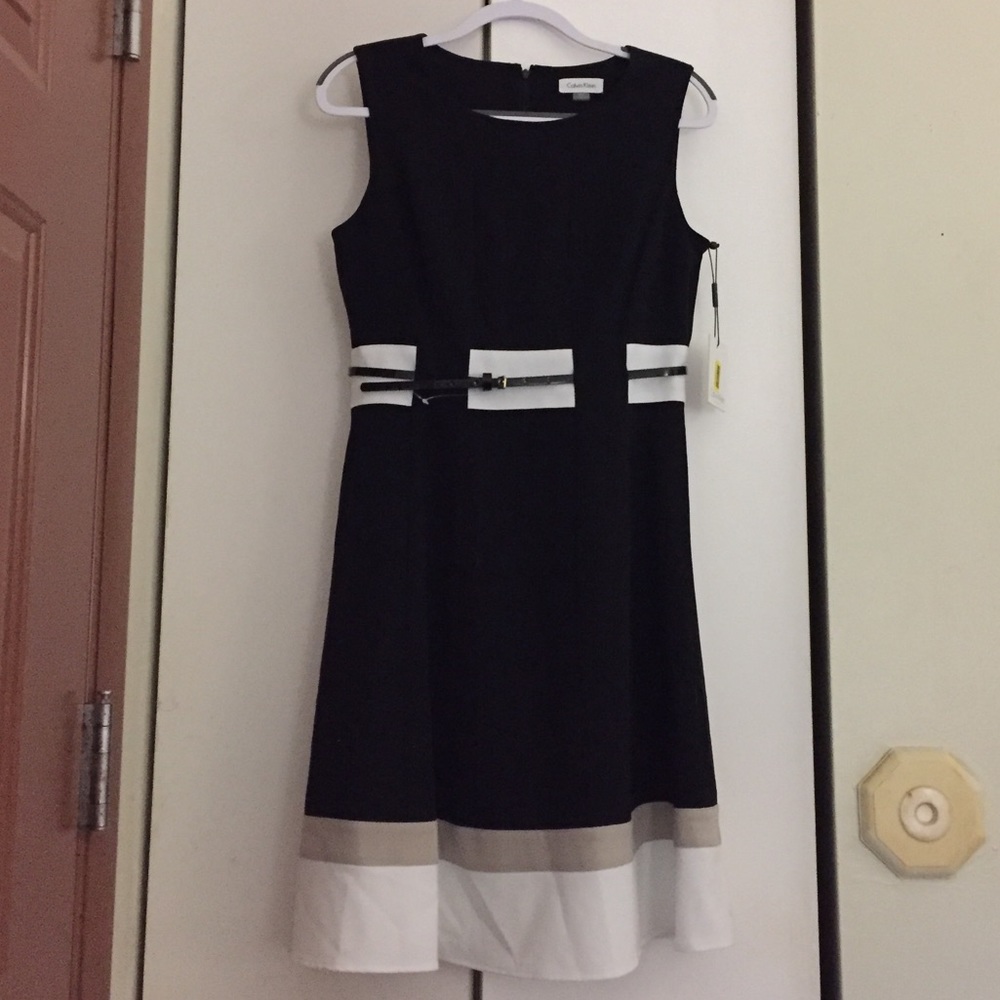 Calvin Klein Black Dress Size 10